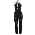 Midnight Sculpt Cut Out Jumpsuit
