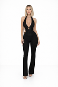 Midnight Halter Jumpsuit