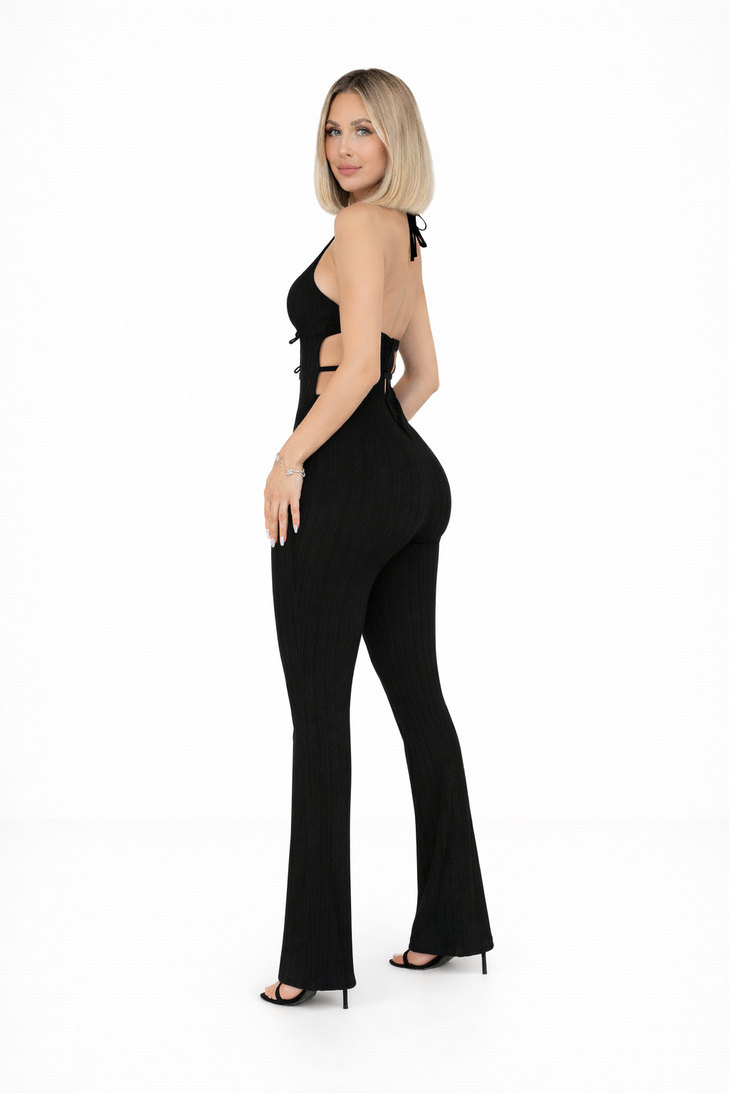 Midnight Halter Jumpsuit