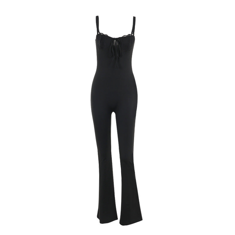 Midnight Bow Allure Jumpsuit